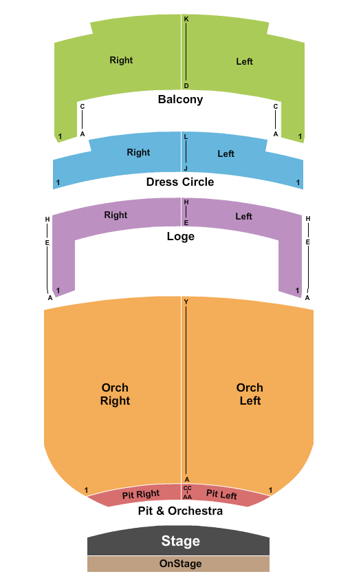 Atlanta Symphony Hall Celtic Woman Seating Chart